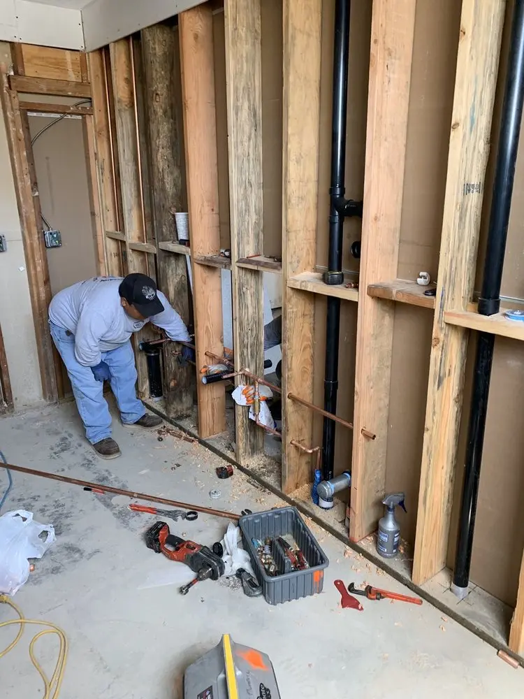 Commercial rough-in plumbing for Commercial Plumbing in Elberton
